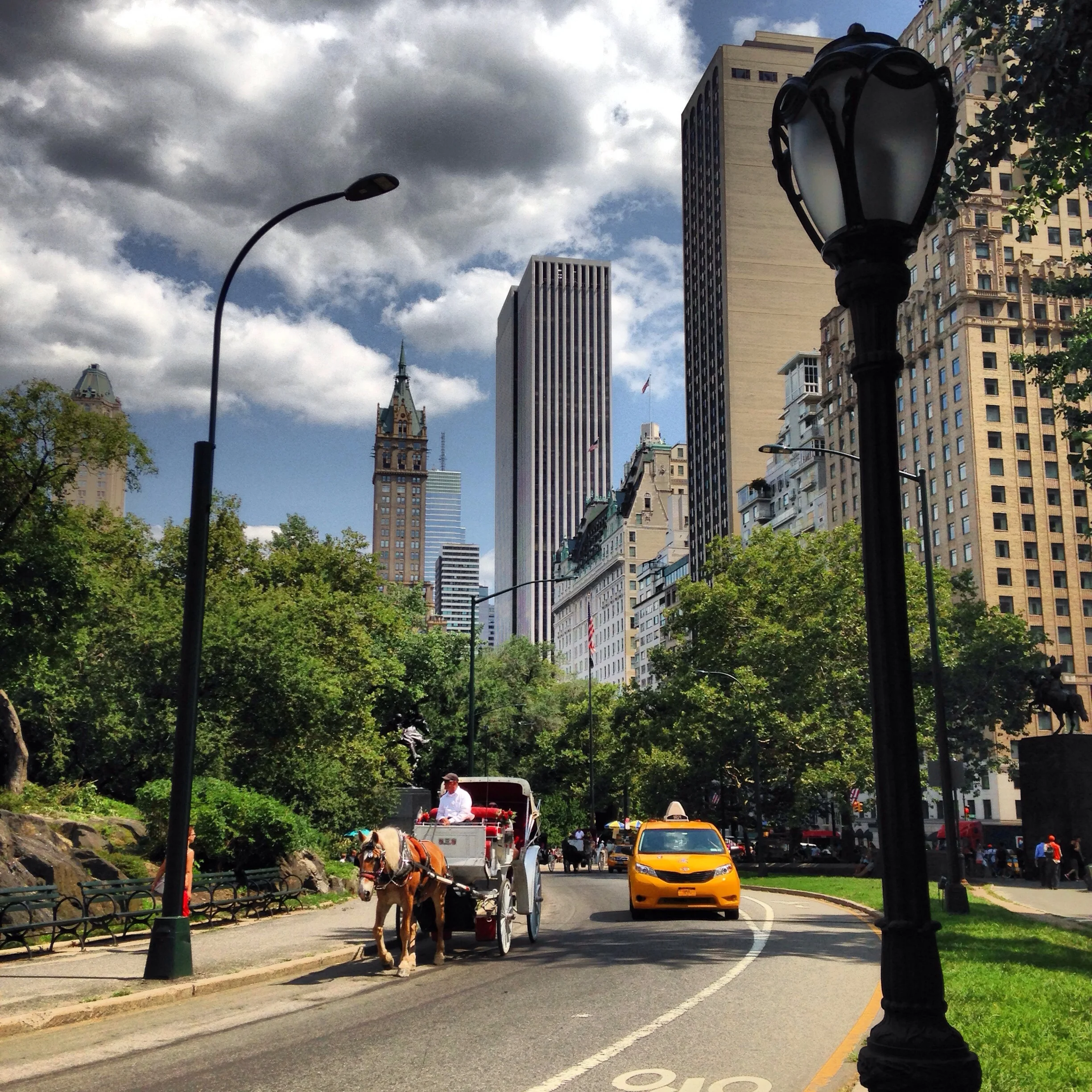 Playing Tour Guide in Manhattan