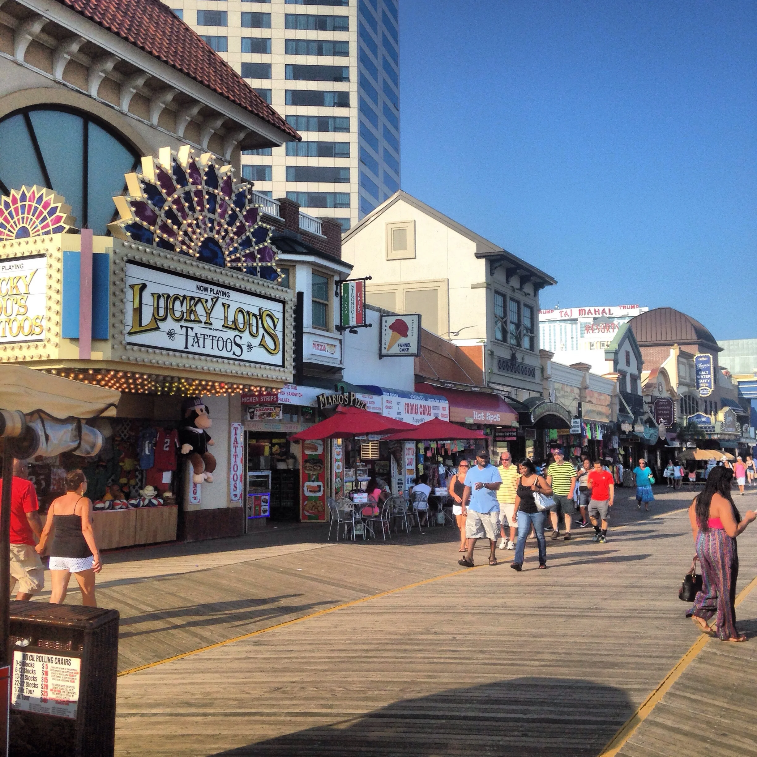 I'm Not An Atlantic City Beach and Boardwalk Person, or Am I? A Tale of Two Boardwalks