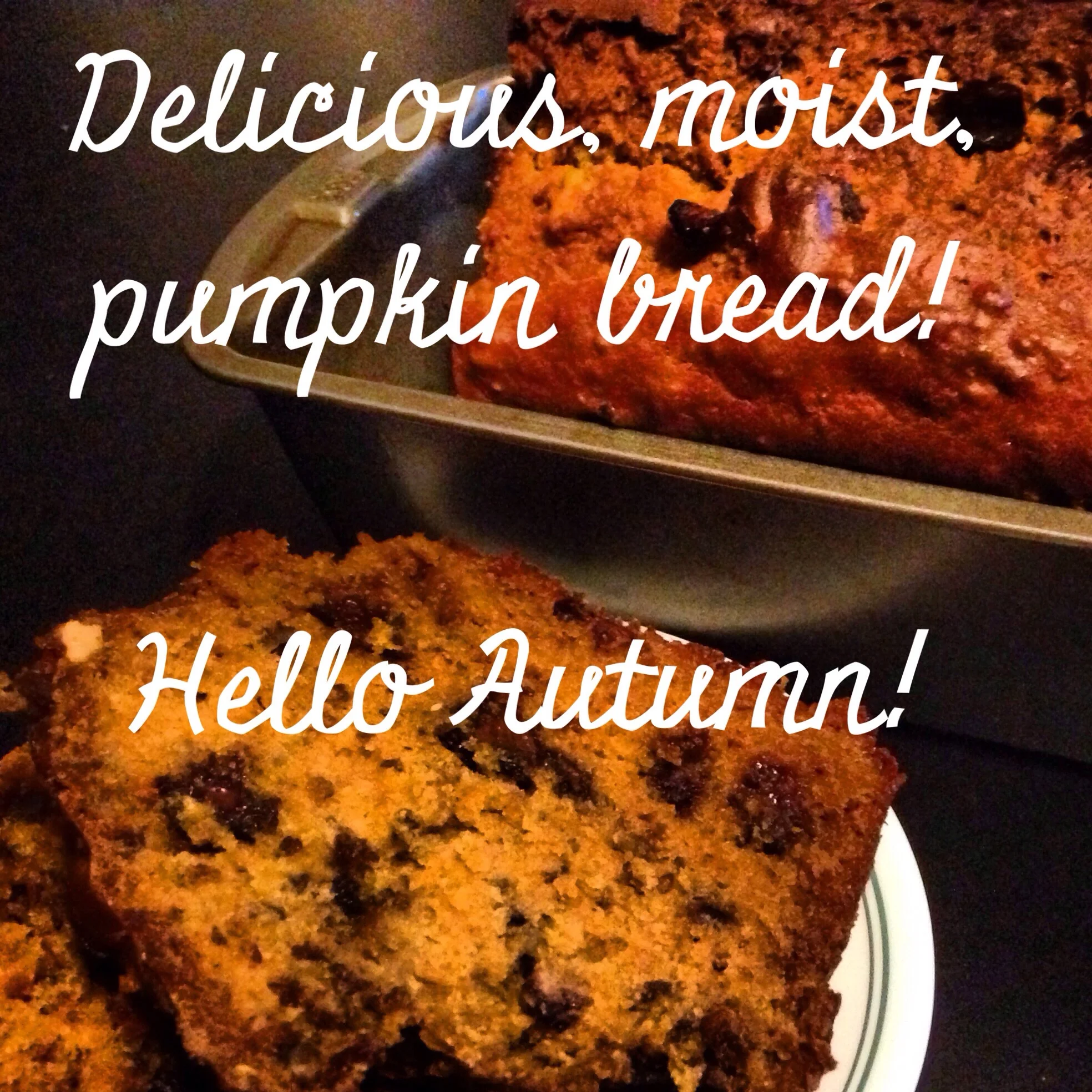 Say Hello Autumn with Delicious Moist Pumpkin Bread!