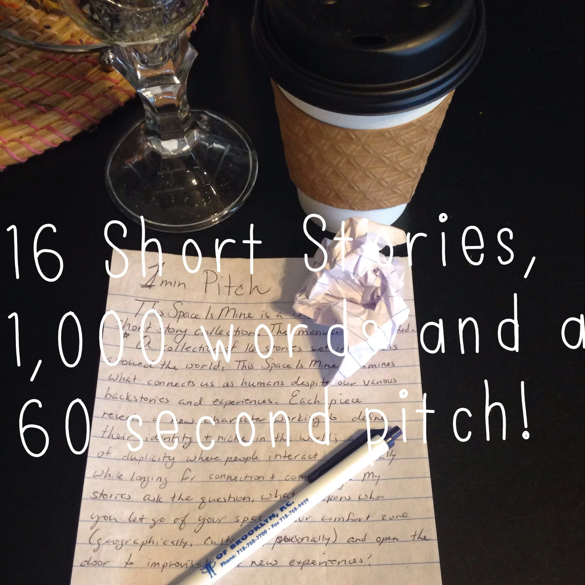 How do you Summarize An Entire Short Story Compilation in Sixty Seconds? Developing my 60 second agent pitch