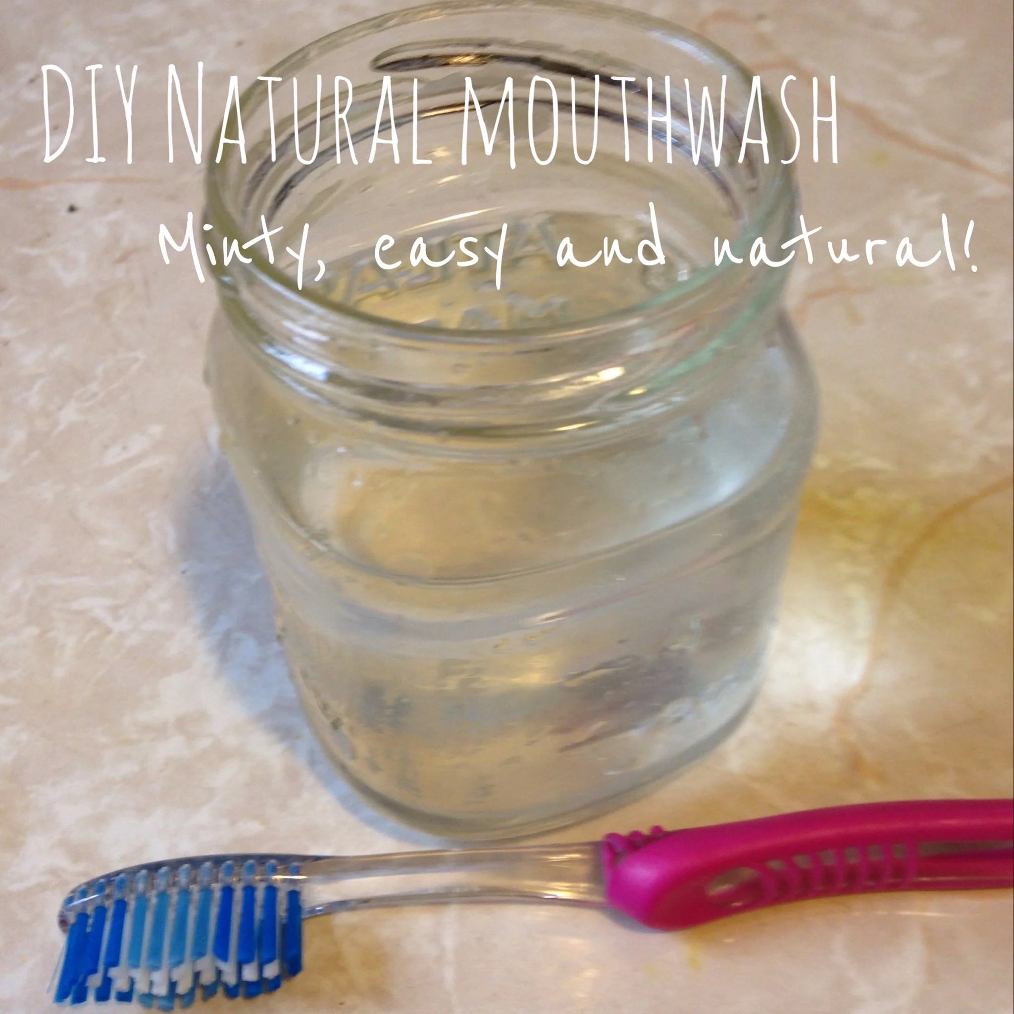 DIY Tea Tree/Peppermint Mouthwash