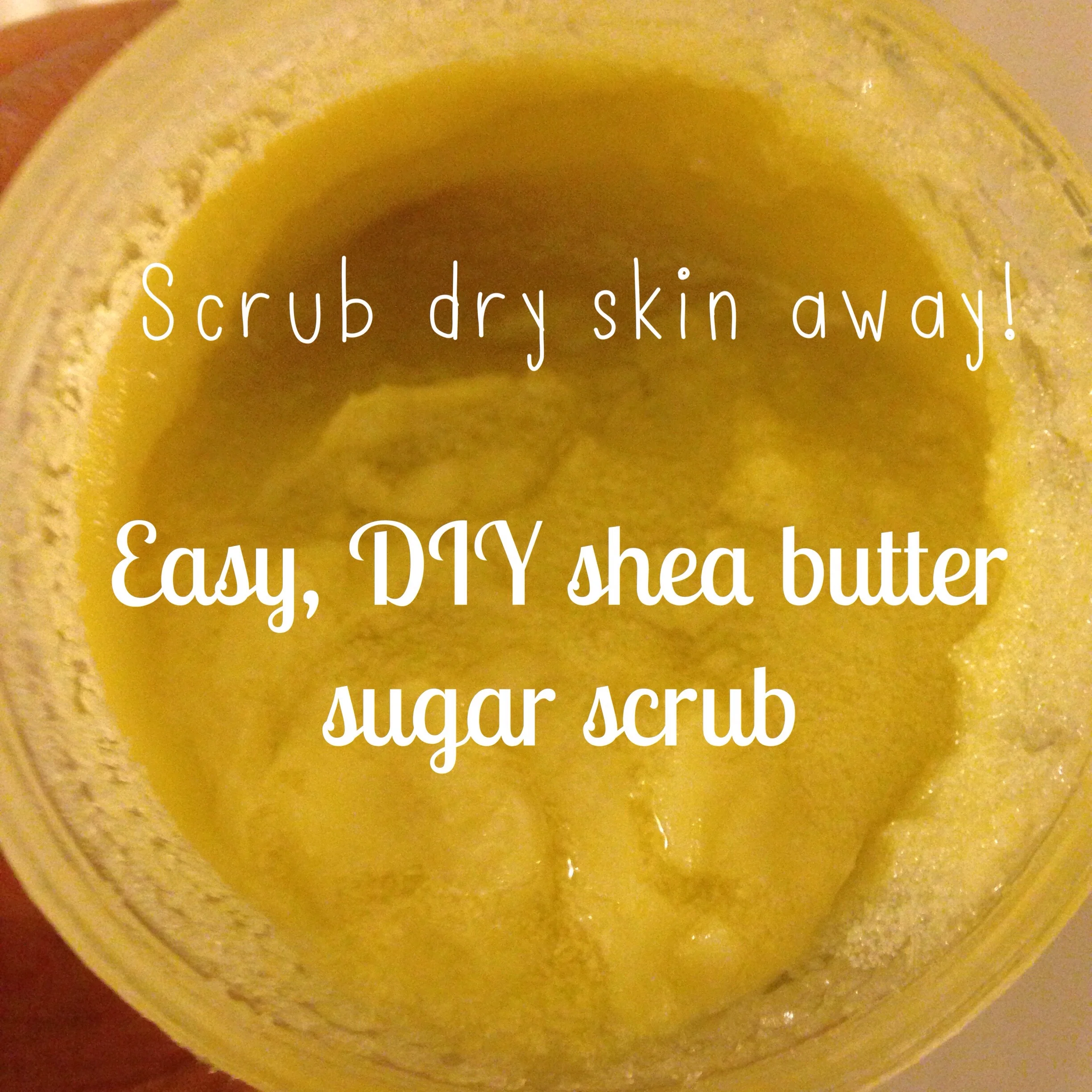 Shea Butter Moisturizing Body Scrub Recipe