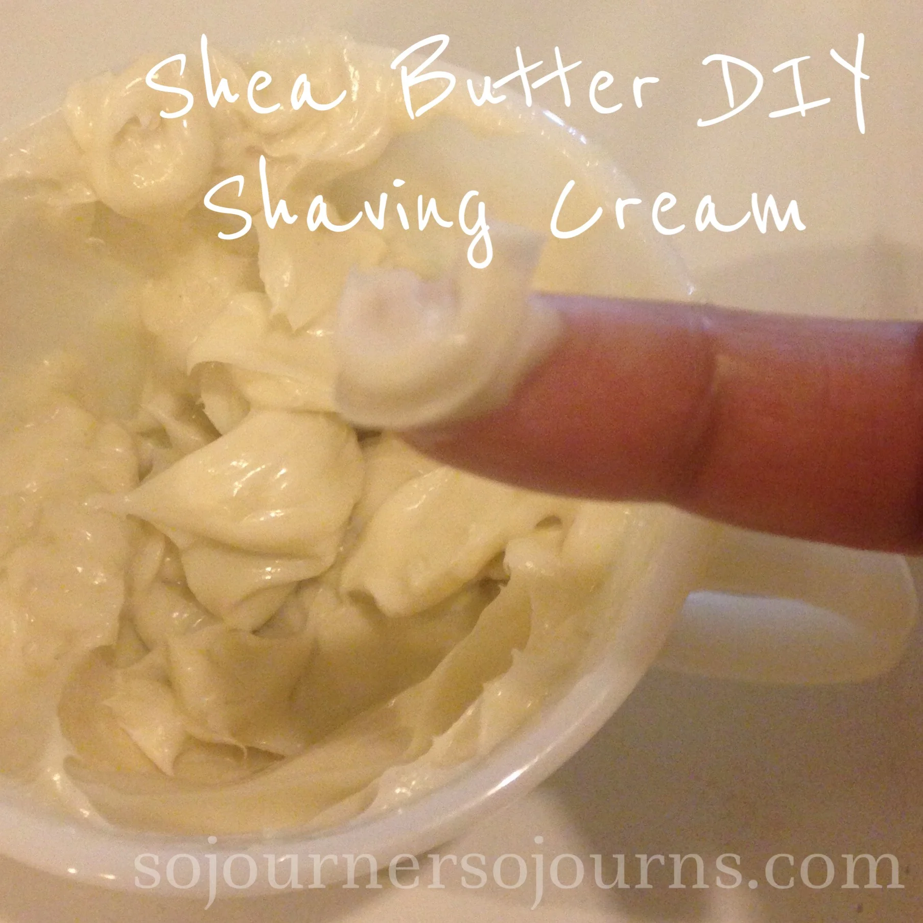 DIY Shea Based Shaving Cream