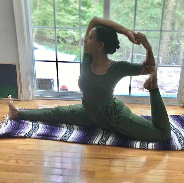 This is where I&rsquo;m at today. Hitting the mat harder than ever over the past few weeks, sinking deep into the practice, bending, bending, bending, so I don&rsquo;t break.
.
Black people as a collective,  we need to take care of ourselves!!!!! The