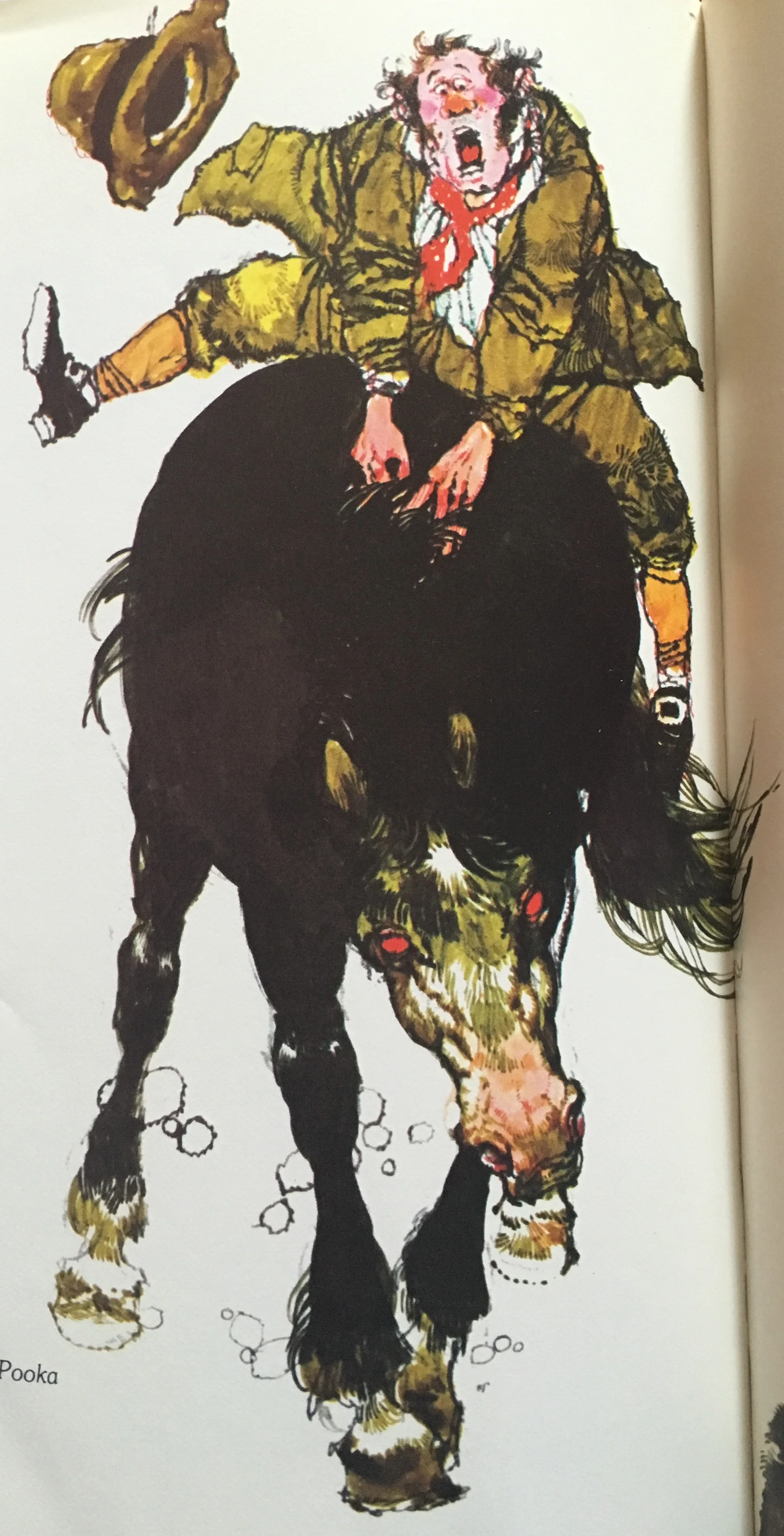 Don't fall for this horse's tricks! It might just land you in a mud puddle. 