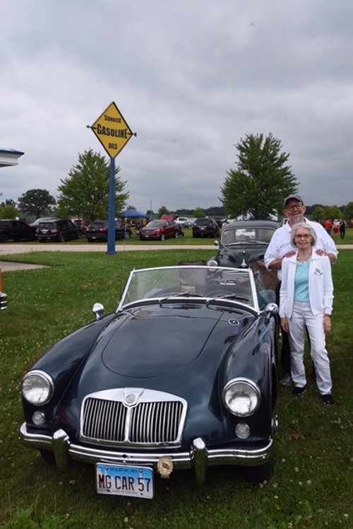 Connie & Hal's 1957 MGA