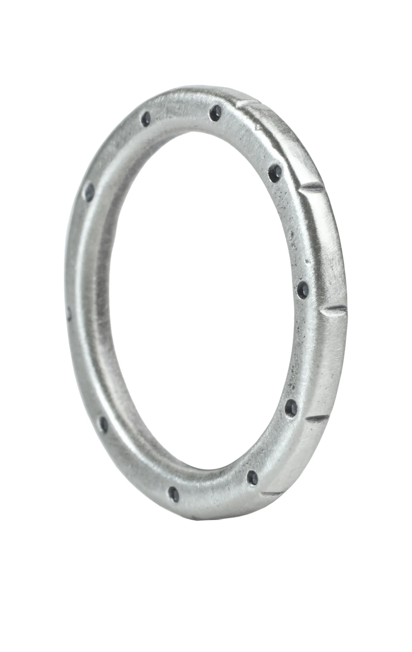 Copy of Sterling Silver Stamped Stack Ring