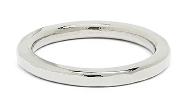 palladium white gold wedding band