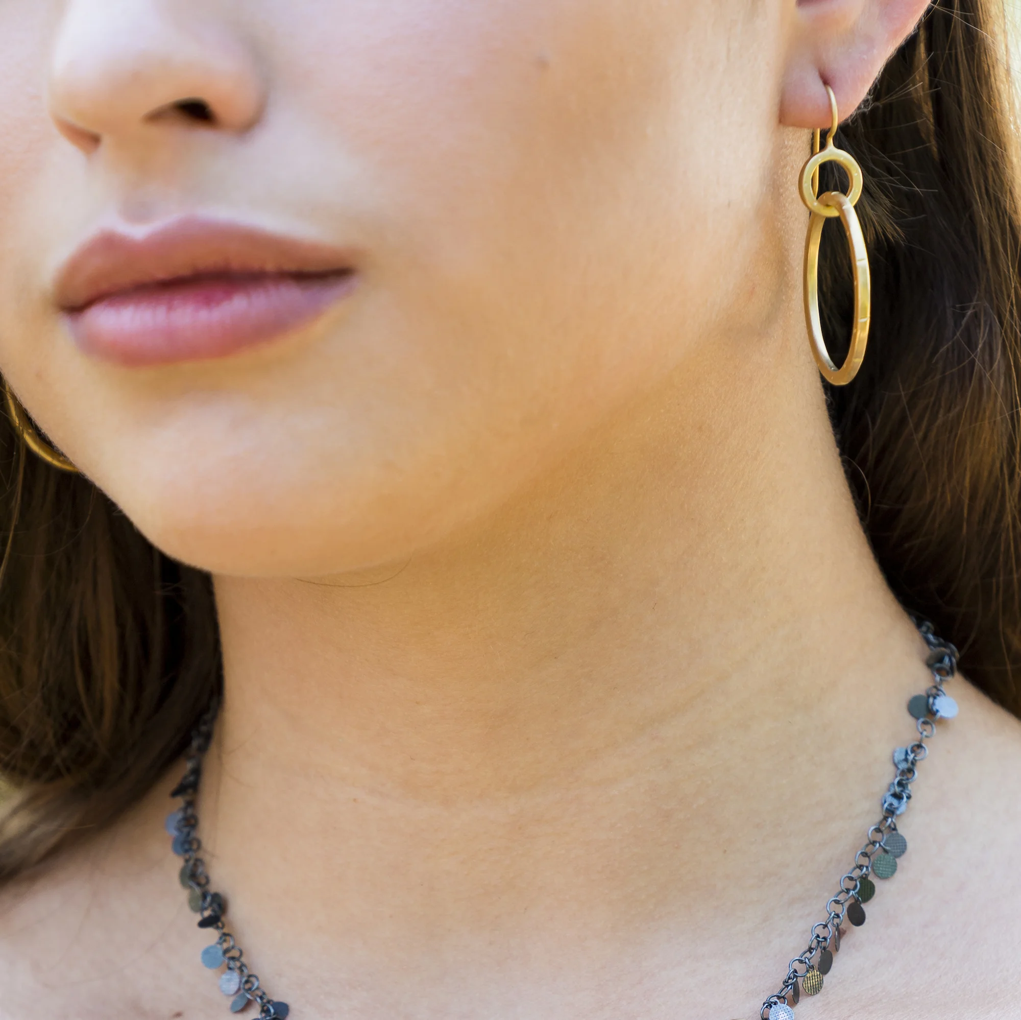 Copy of Copy of Vermeil Betsy Hoop Earrings
