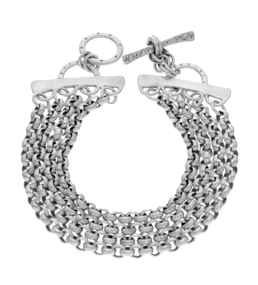 Sterling silver 4 Chain Bracelet