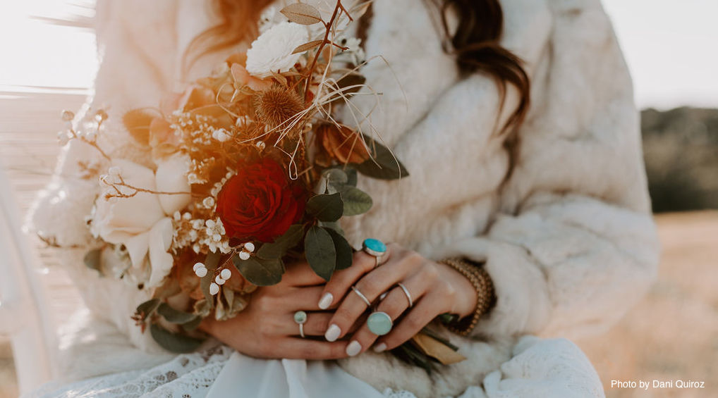 Gemstone stack rings