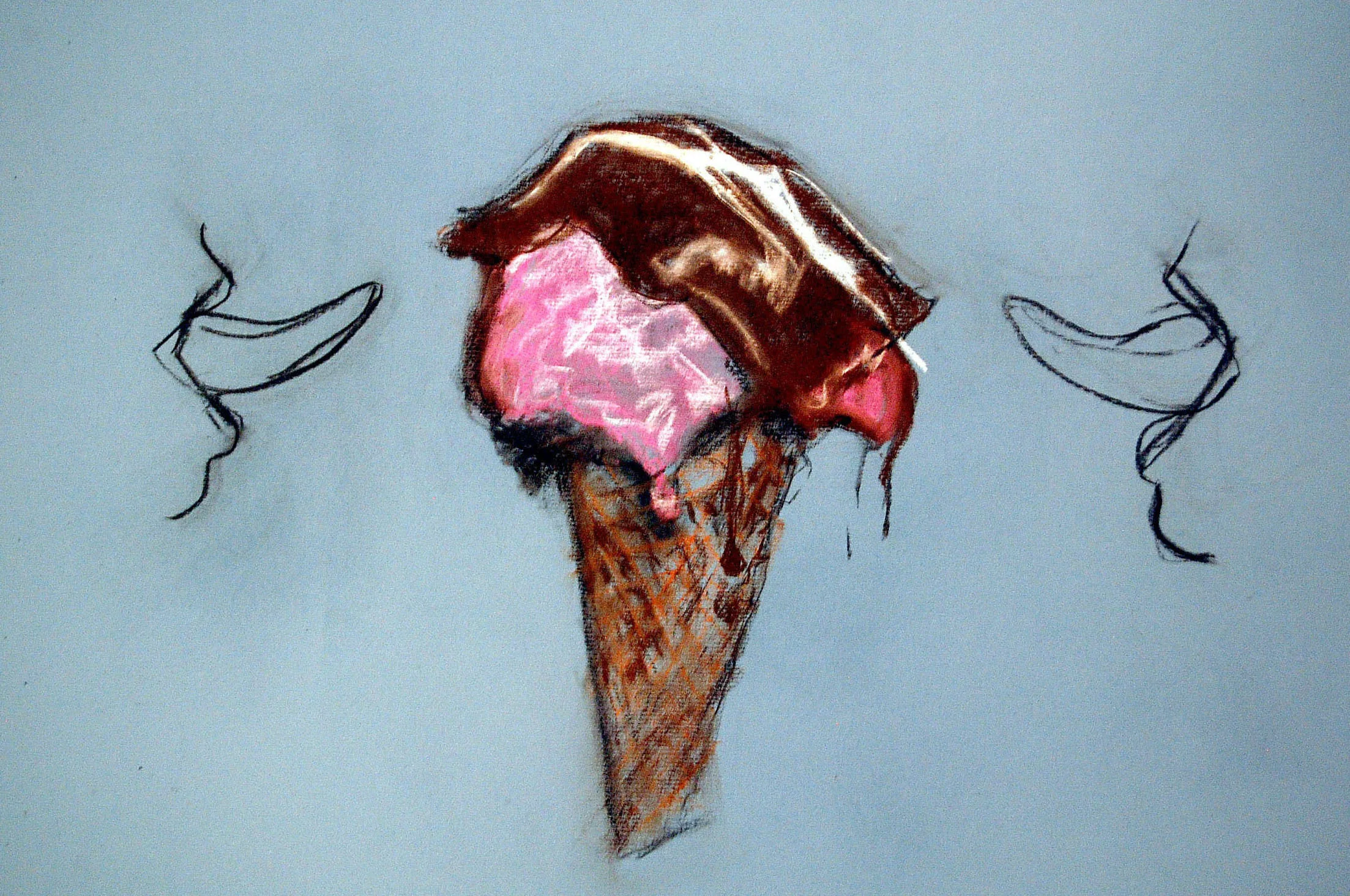 Gay Rodeo By-Laws , 2010, Sketch for Fractal Video. Collection of Iliana and Mark Seife.