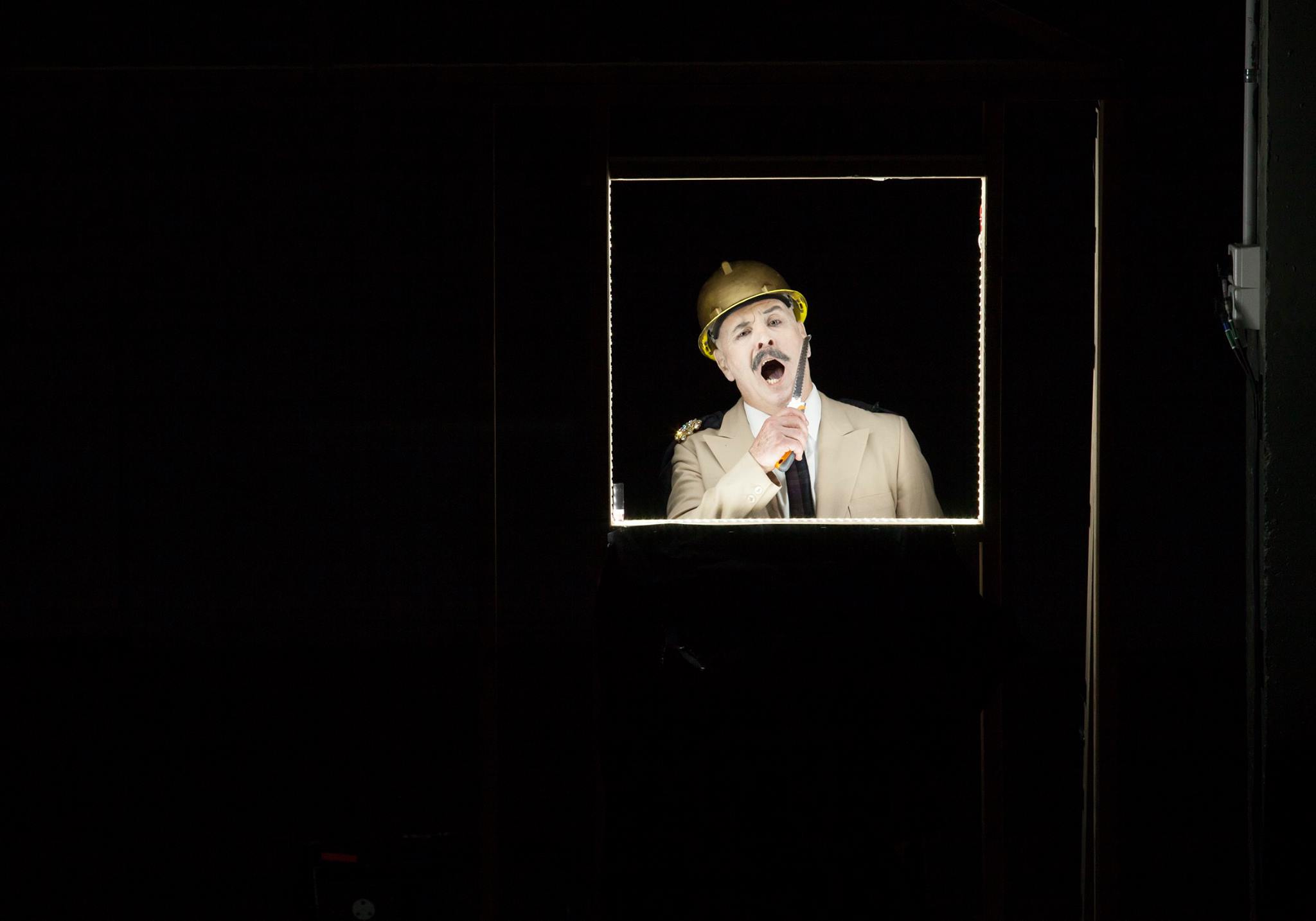 Michael Lewis as Macbeth