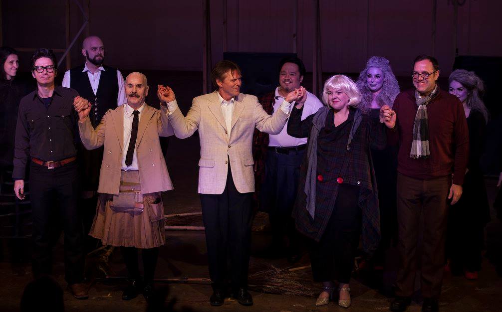 L to R: Luke Leonard, Michael Lewis, Warwick Stengards, Linda Thompson, Peter Stopschinski Photo by Lyz Turner-Clark