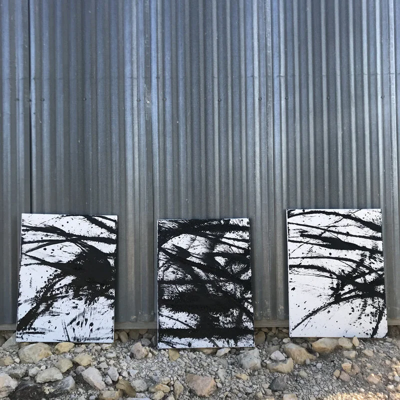  Encouraged by Richard Serra’s statement, “You have to invent your own tools and your own procedures,” I originated the process of rope painting to repurpose heritage for art and spiritual practice.  Similar to a theatre production, rope painting inv