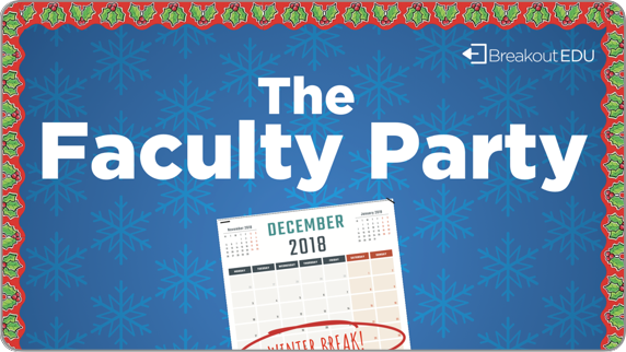 It’s the annual faculty party at your school. Will you be able to solve the fun staff games and Breakout before the vacation kicks in?