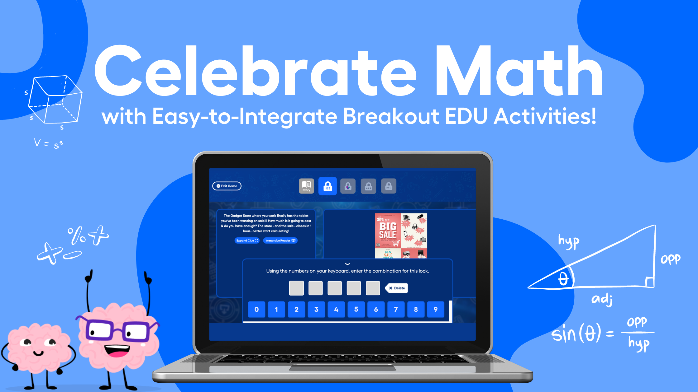 Celebrate Math with Easy-to-Integrate Breakout EDU Activities ...