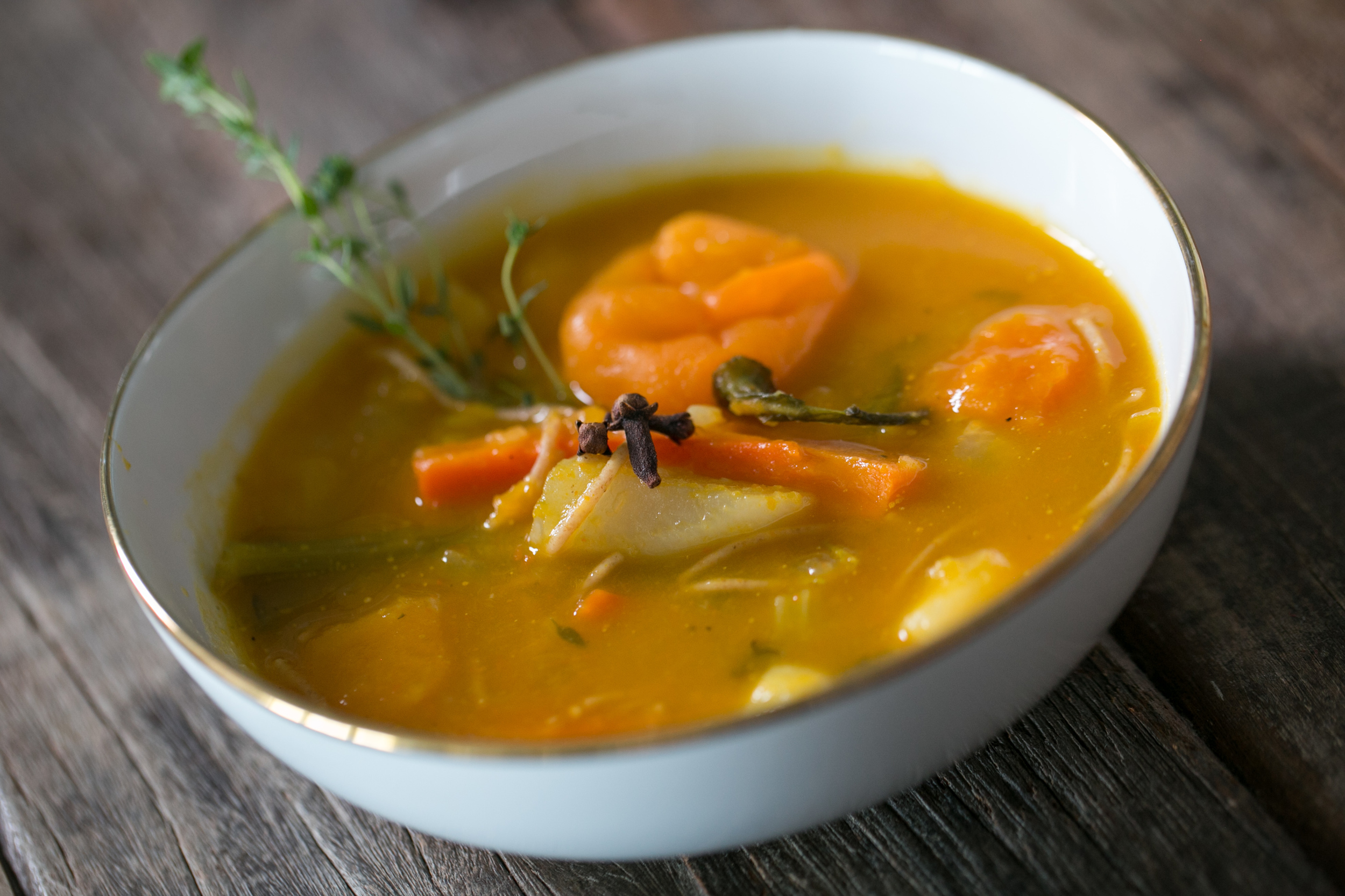 Soup Joumou With a Vegetarian Twist