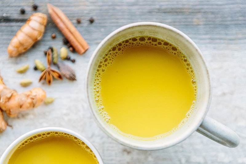 Turmeric Chai and Turmeric Ice tea