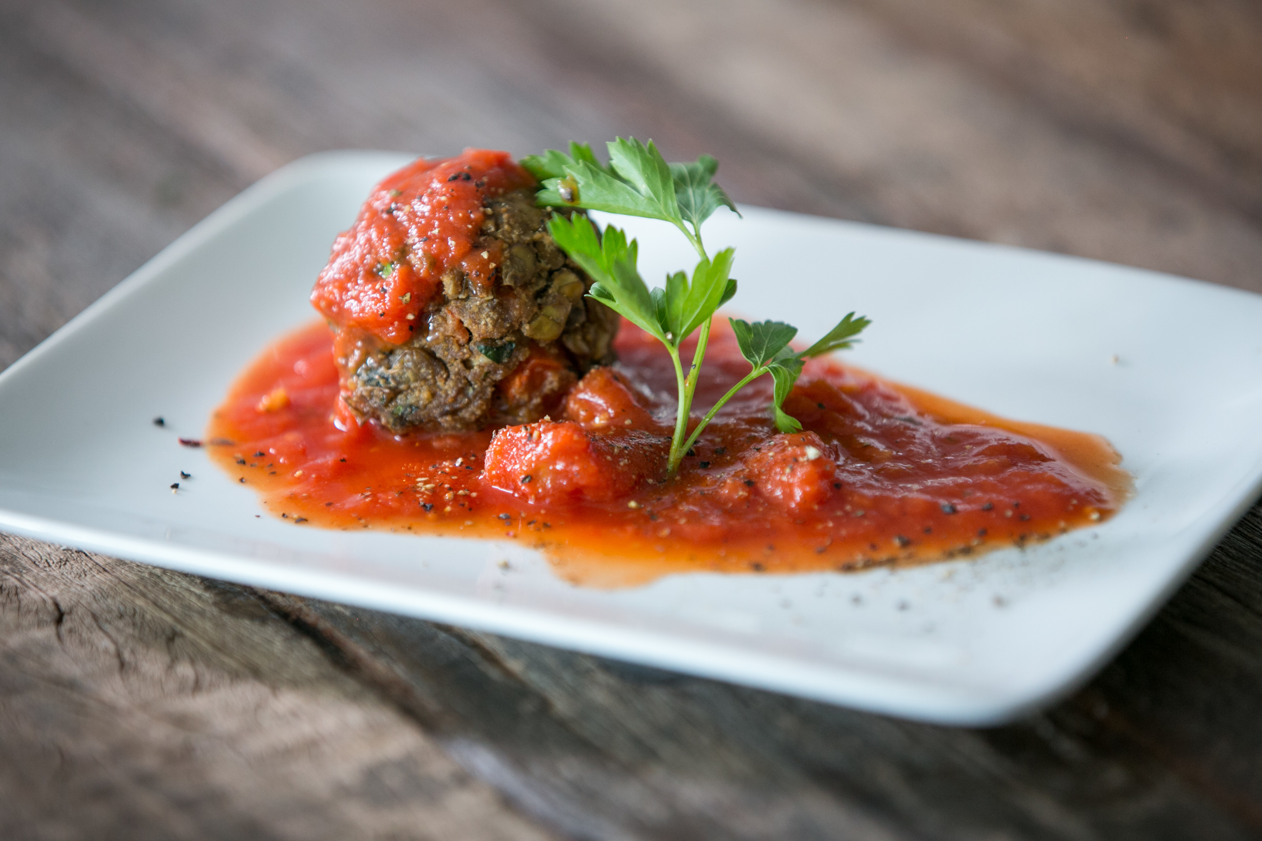 Baked Lentil Meatballs