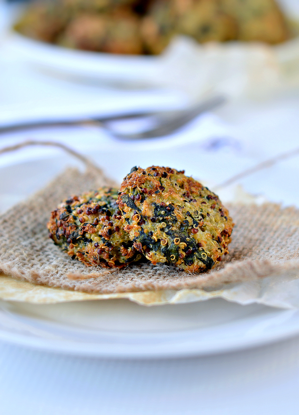 Spinach Quinoa Vegetarian Patty