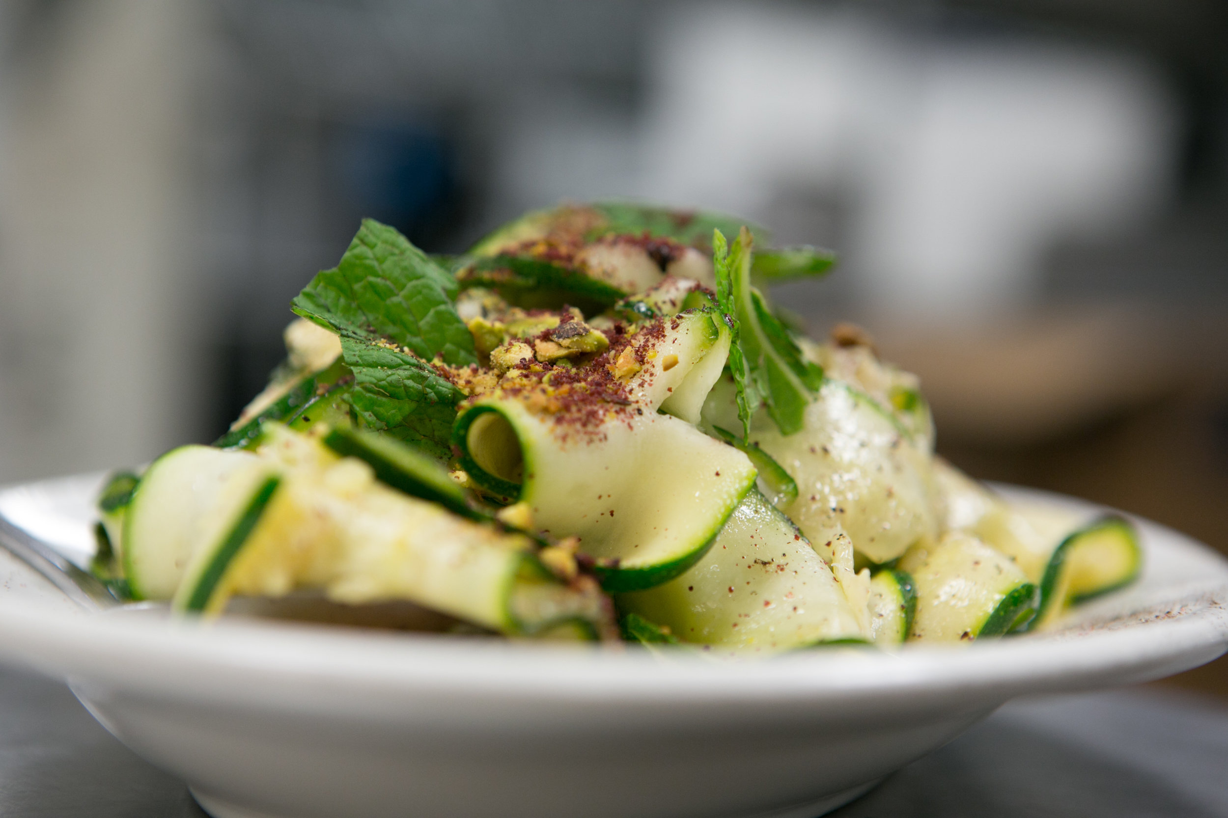 Raw zucchini salad with sumac vinaigrette and fresh herbs.-2.jpg