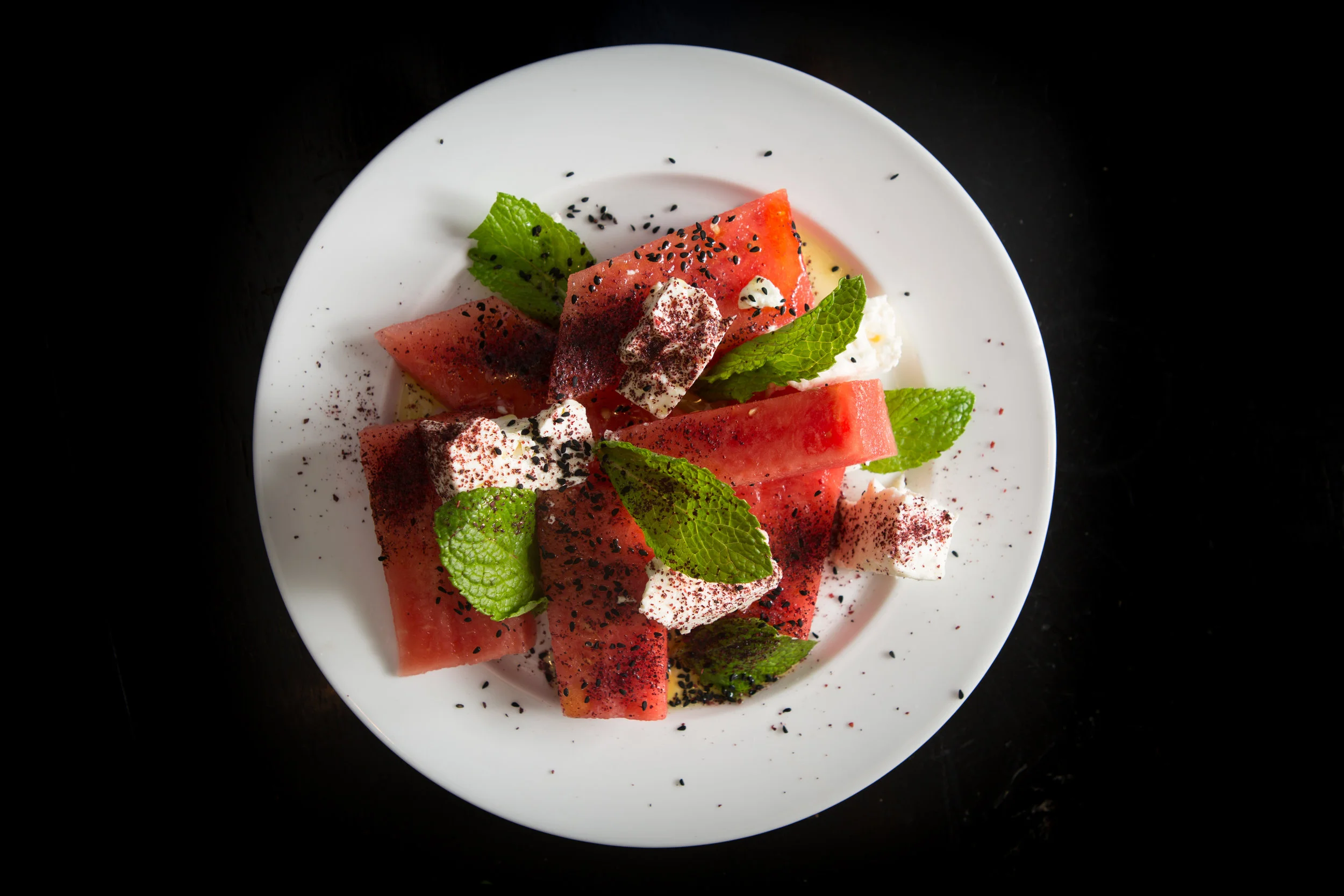 Easy watermelon salad