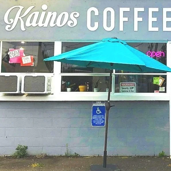 Kainos Coffee Roasters & Coffeehouse, WoodFired Pizza, Sandwhiches