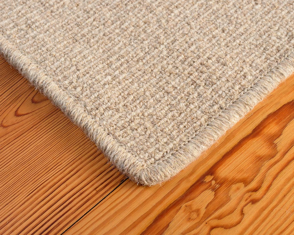 Area Rug Edge | Pyrenees Bio-Floor™ Carpet in Wheat