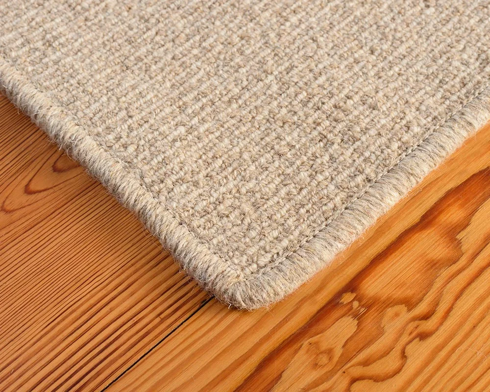 Area Rug Edge | Pyrenees Bio-Floor™ Carpet in Wheat