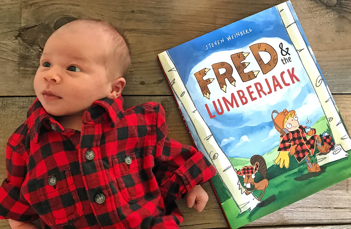 Amina with Fred and The Lumberjack.jpg