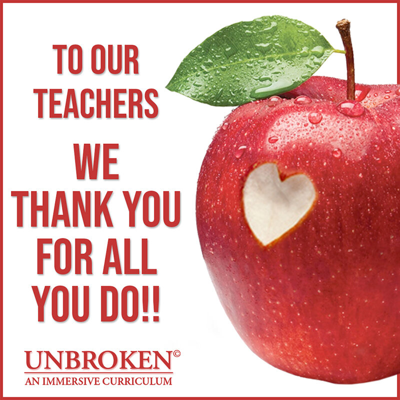 teacher appreciation week thank you