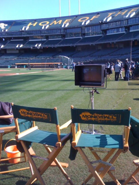TURNS OUT MOVIE PEOPLE ACTUALLY DO SIT IN FUNKY CHAIRS LIKE THESE
