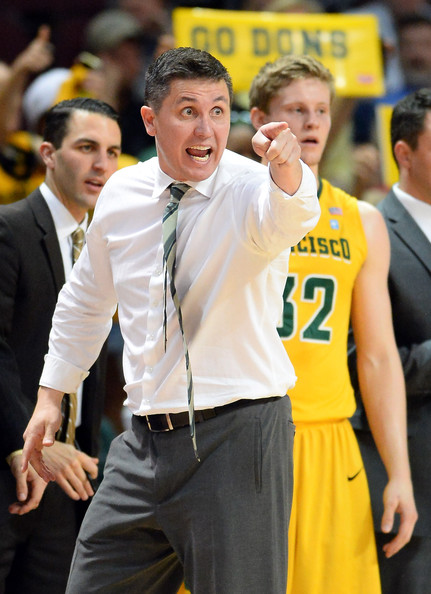 The ultra-intense Rex Walters nearly led the USF Dons to an upset win over BYU (photo by Ethan Miller)