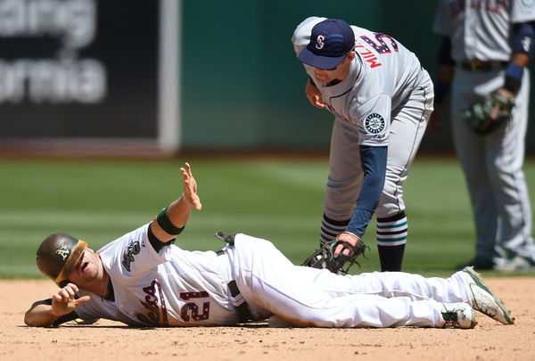 Stephen Vogt will head into Gotham City as a newly minted All-Star. (photo by Thearon W. Henderson)