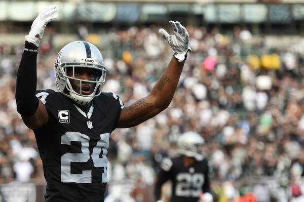 39 years young, Charles Woodson continues to be a force in the Raiders' secondary (Photo by Thearon W. Henderson)