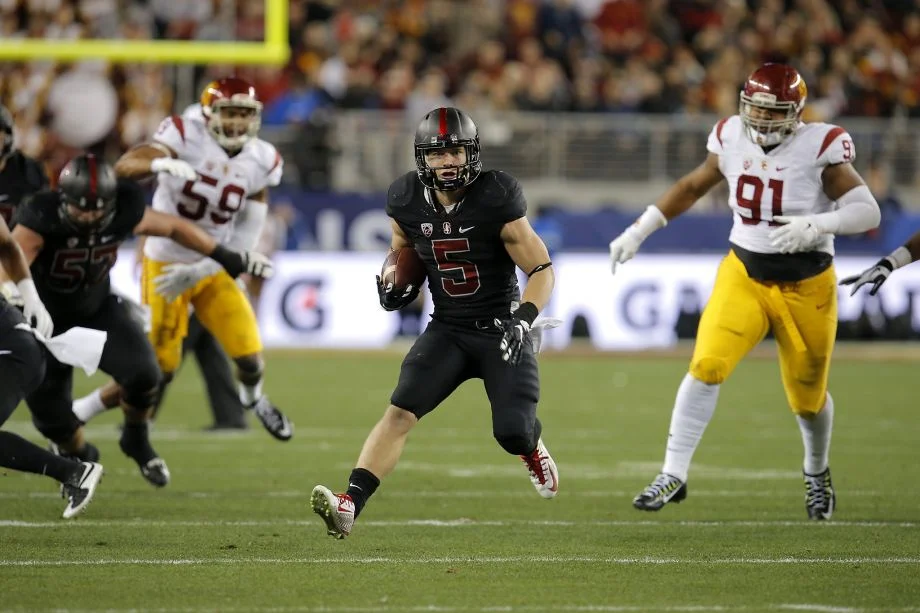 Christian Mccaffrey finished second in the Heisman Trophy voting. (Photo Michael Macor)