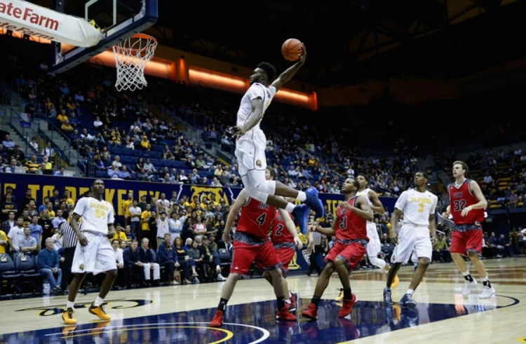 Freshman Jaylen Brown is leading the young Bears in scoring with 15.8 a game. (photo by Ezra Shaw)