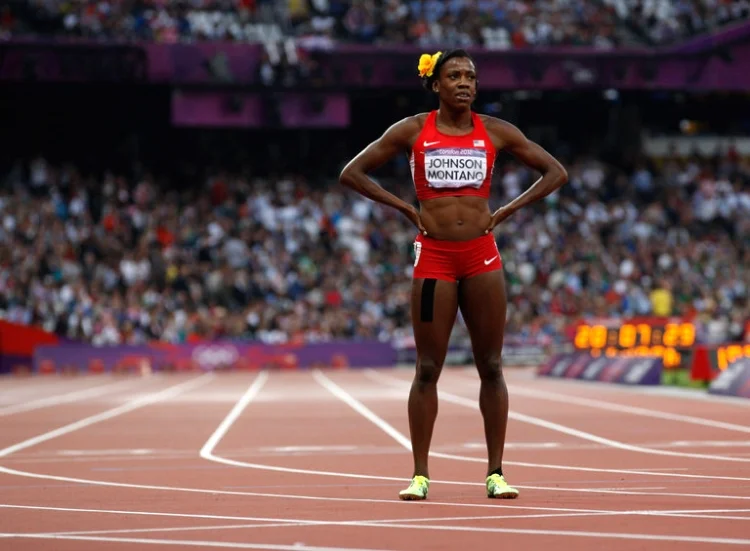 Montano at the 2012 London Olympics (photo by Josh Haner)