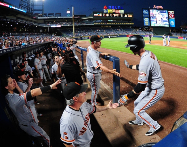 Matt Duffy will be sorely missed by Giants players and fans. (photo by Scott Cunningham )