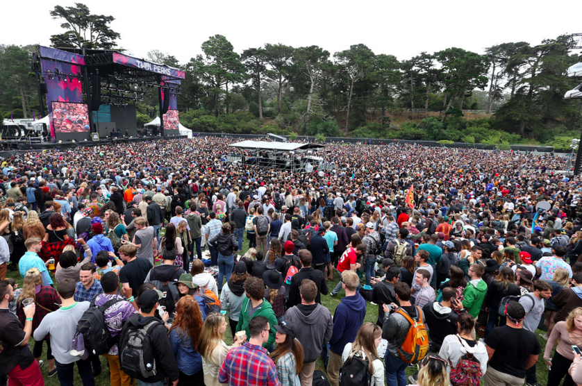 The scene above Golden Gate Park at OSL2016. (photo by Ray Chavez)