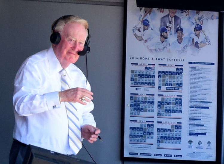 Vin giving thanks. (Photo by Harry How)