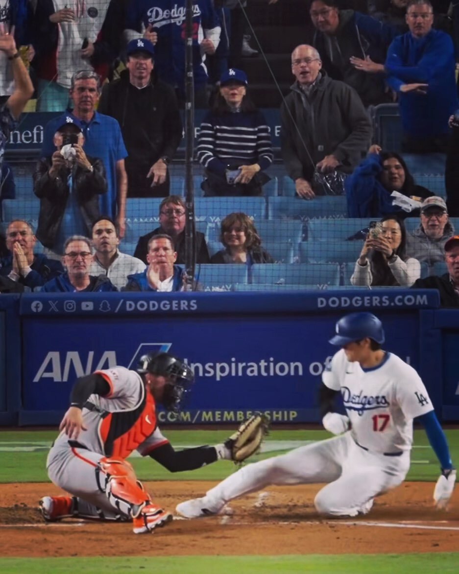 San Francisco comes up empty after three games in LA. 📷 @dodgers