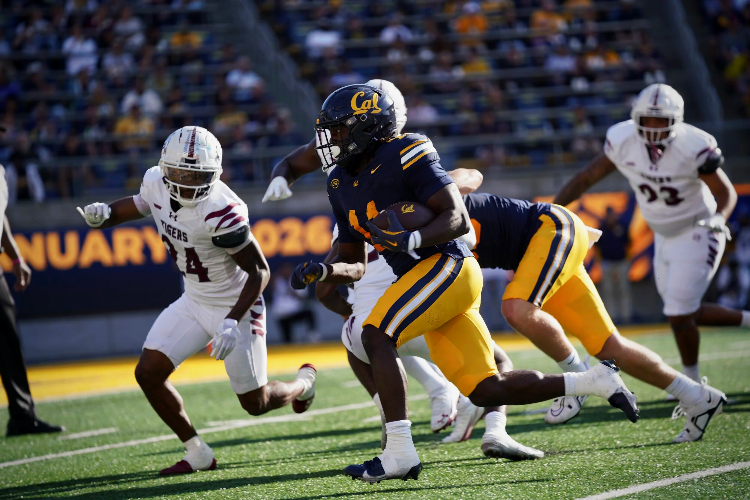 (Photos) Cal wins their home opener over Texas Southern 35-3