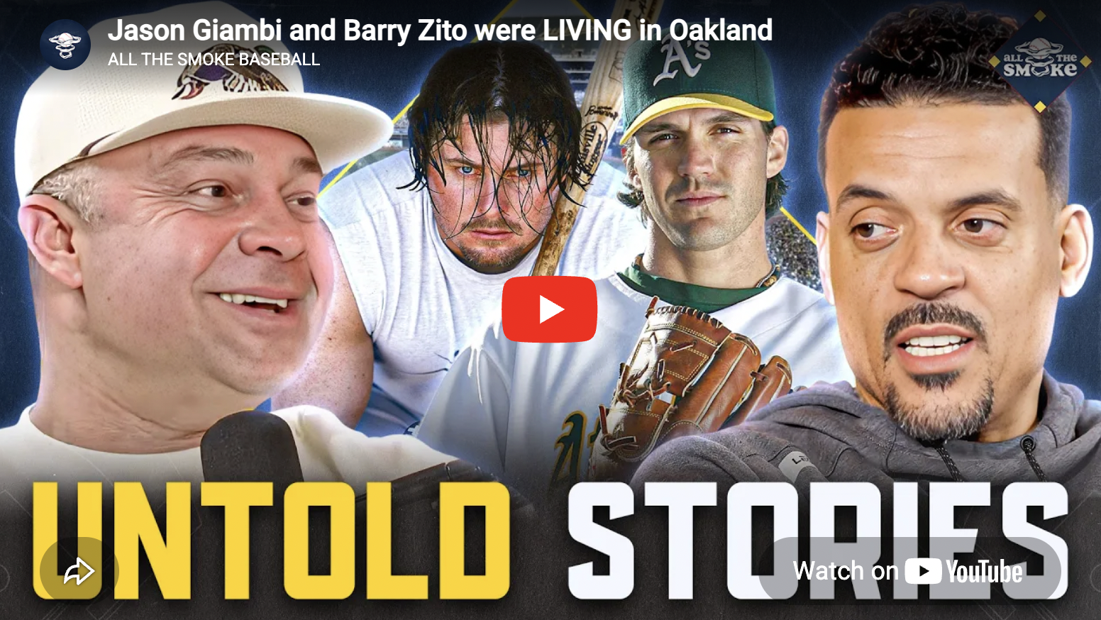 Nick Swisher sits down with Matt Barnes to discuss their glory days in Oakland