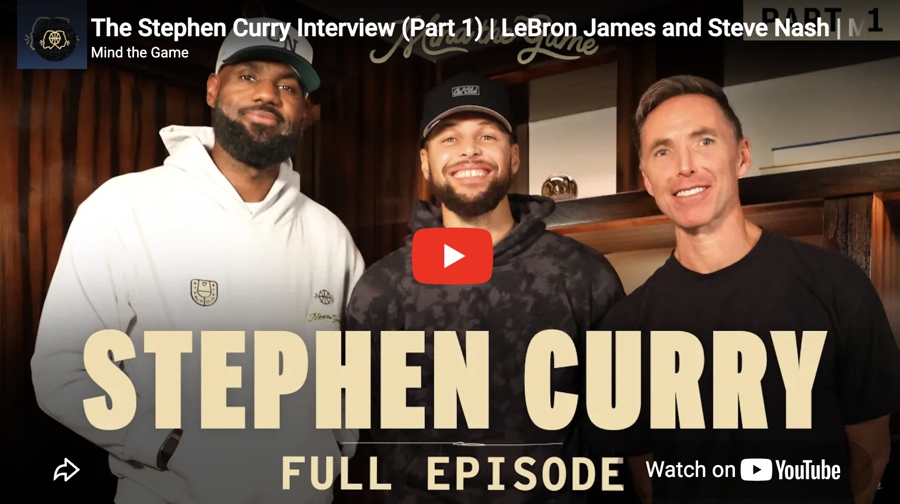 Steph Curry sits down with Steve Nash and LeBron