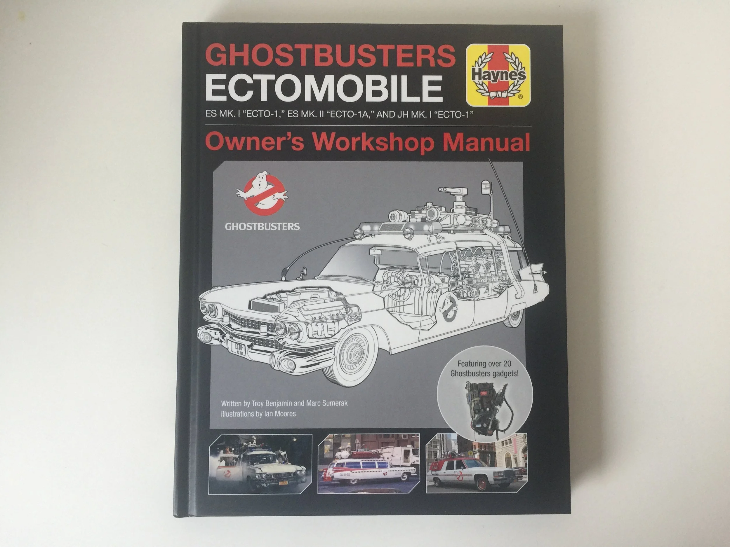 In Stores and Online Now: Ghostbusters Ectomobile Owner's Workshop Manual