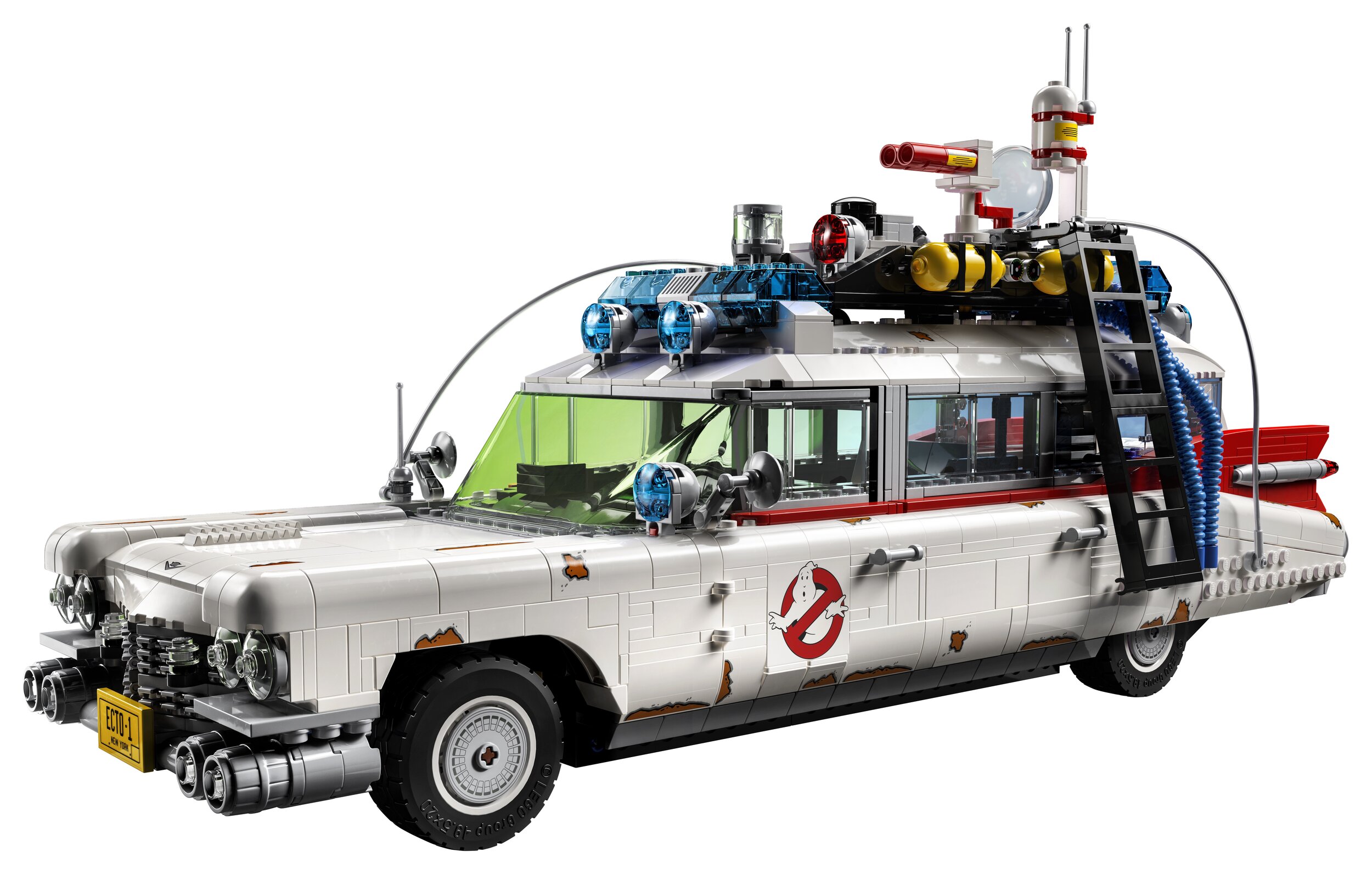 11" X 17" Ghostbusters 2 Ecto-II Design with Modifications Poster Print
