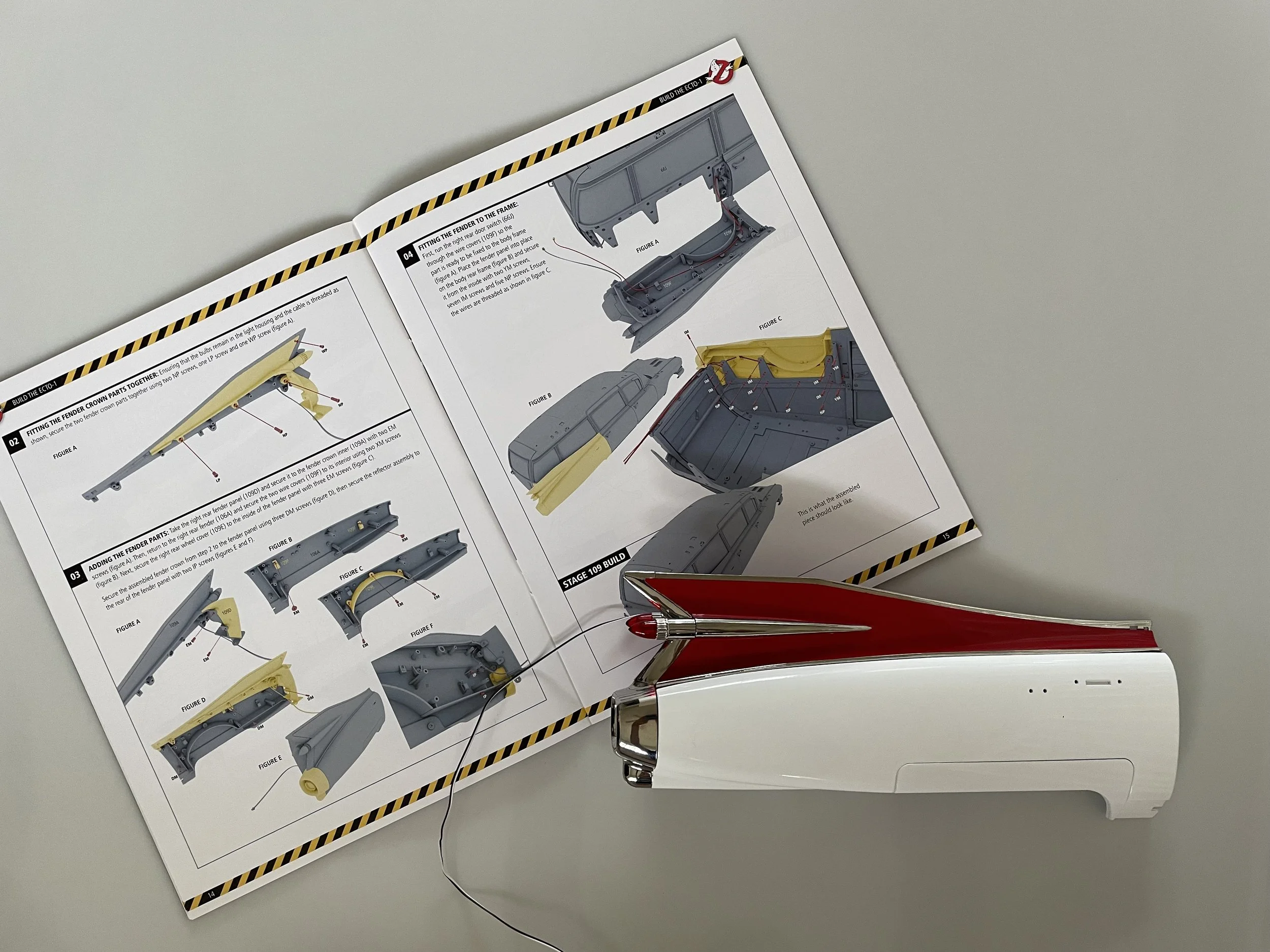 Let's Build the Fanhome Ecto-1: Issue 29 (Stages 107 through 110)