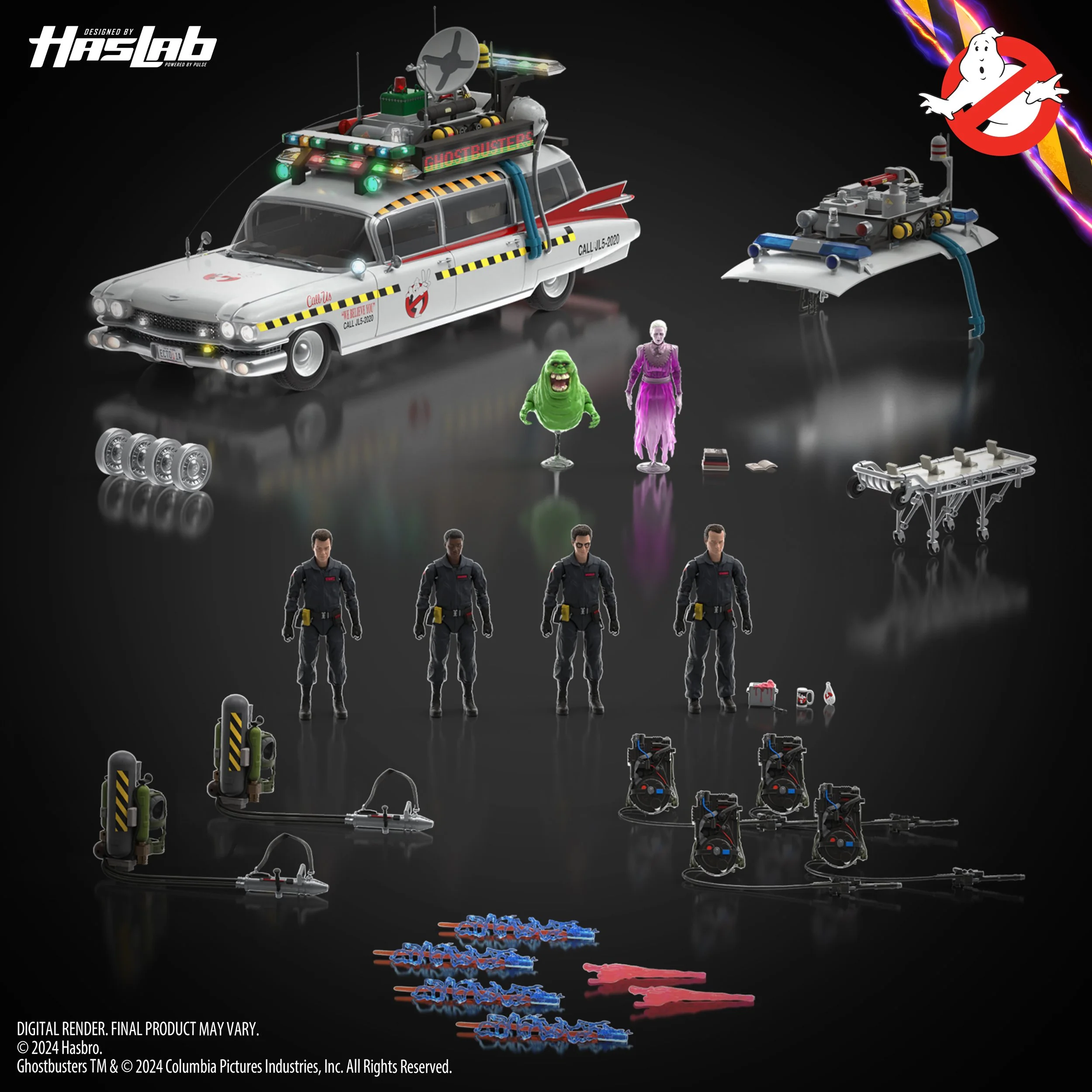 Kenne社製 ゴーストバスターズ エクト1A ECTO-1A Hasbro